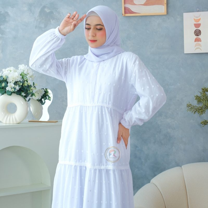 Gamis Effais Putih 6