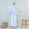 Gamis Putih Cantik Untuk Umroh Dan Haji 11 Gamis Princess Bentol 2