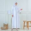 Gamis Putih Cantik Untuk Umroh Dan Haji 12 Gamis Princess Bentol 3