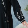 44. Gamis Overslaag Hitam 17