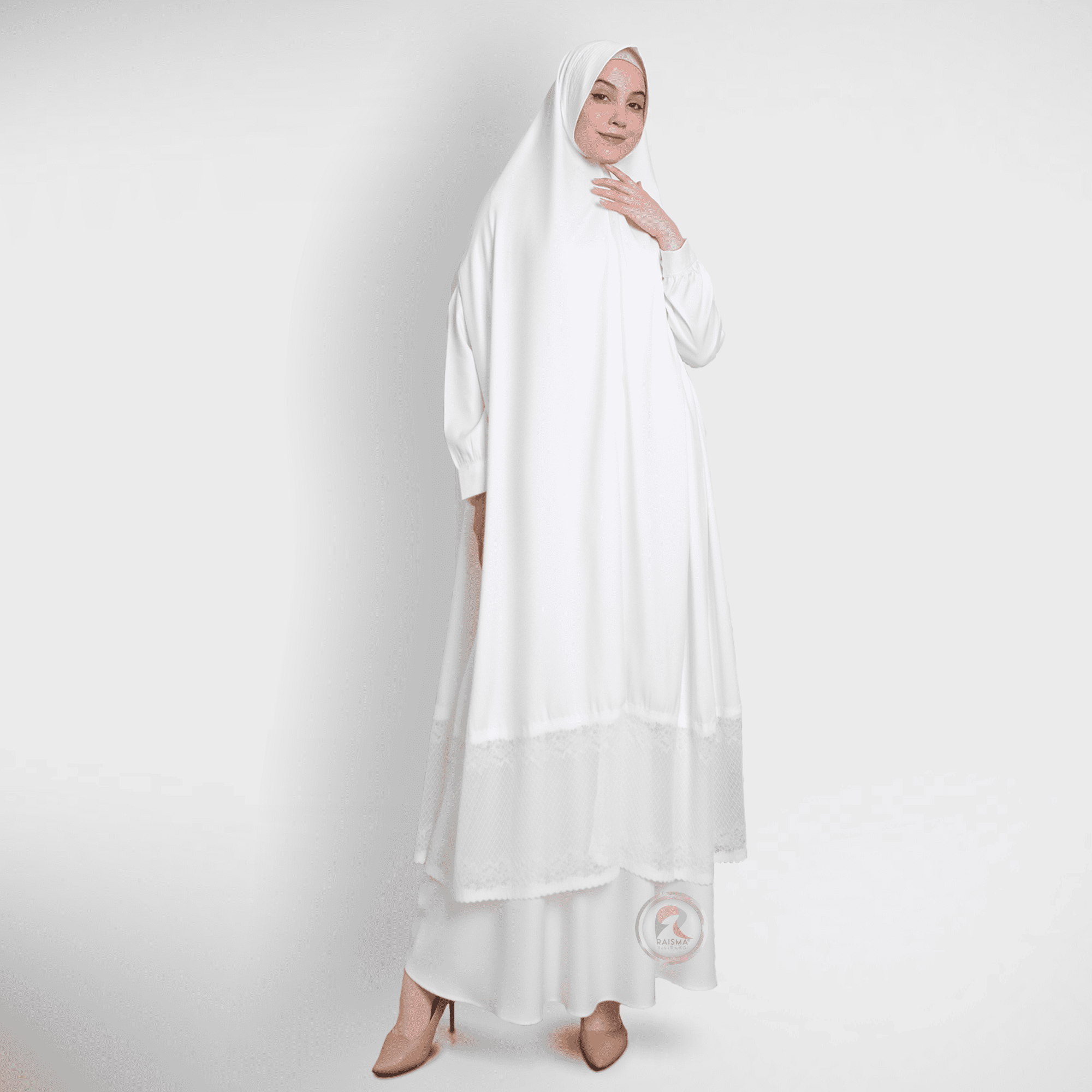 Gamis Set Khimar Instan Haji dan Umrah Khairimah 3 Gamis Set Khimar Instan Haji dan Umrah Khairimah - Image 3