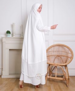 Alternative view of Gamis Syar'i Set Khimar Instan Haji dan Umrah Khairimah