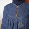 Gamis Jeans Denim Premium Model BabyDoll 6 Gamis Denim Babydoll BLUR 03
