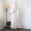 Gamis Syari Ceruti BW BLUR 03